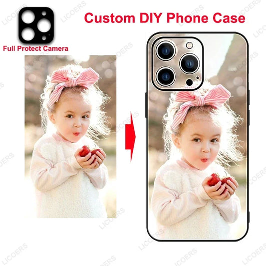 Carcasa Suave Personalizable para iPhone 11–17 – Protege tu Teléfono y Personalízala con tus Fotos o Imágenes